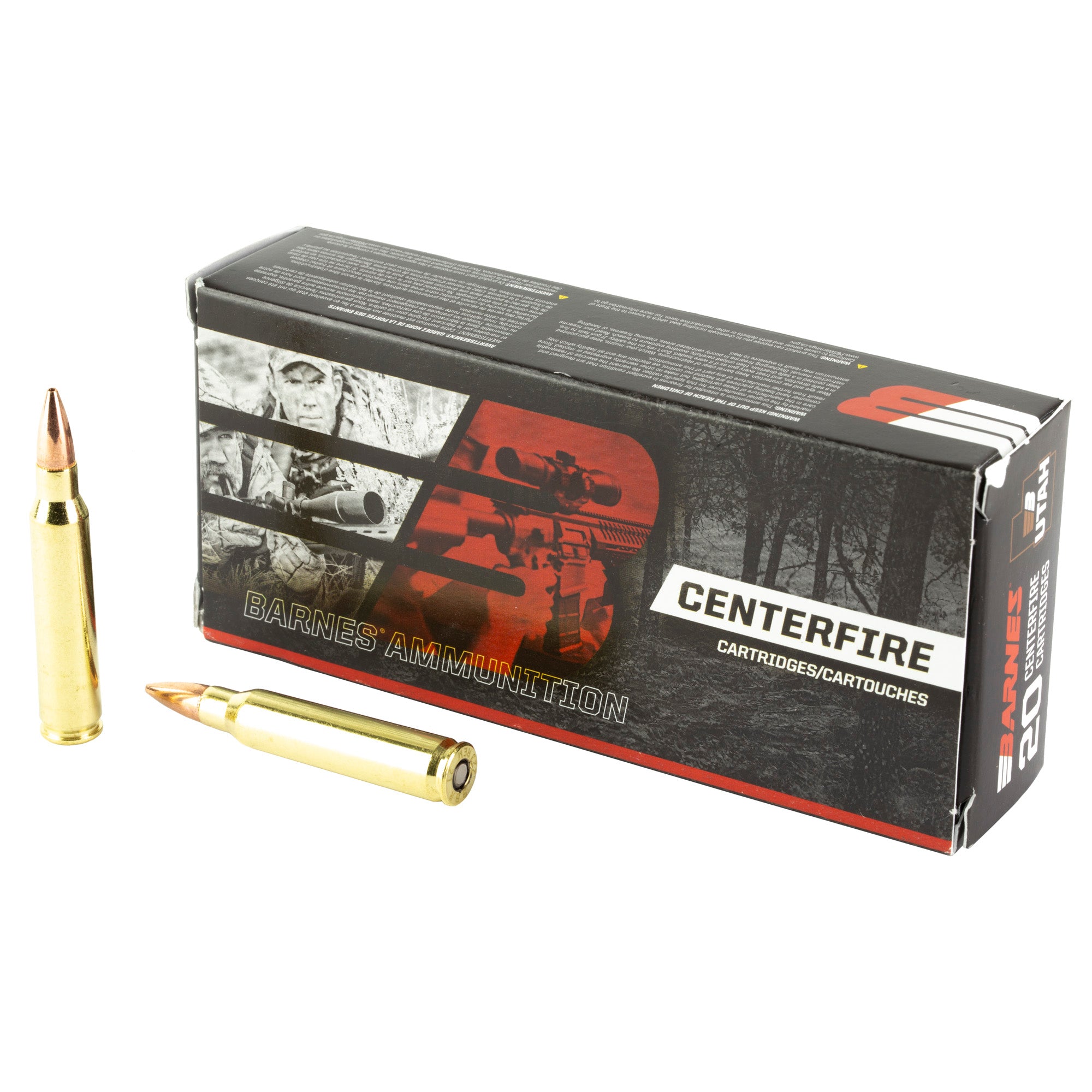 Barnes 32002  Jacketed Hollow Point JHP 55 Grain .223 Remington