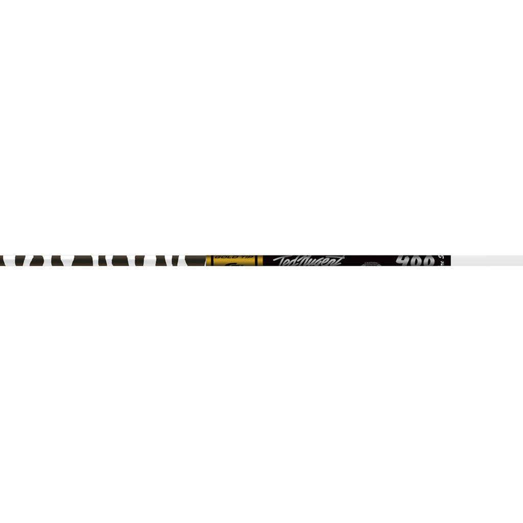 Gold Tip Ted Nugent Arrow Shafts White 500 - 1 Dozen