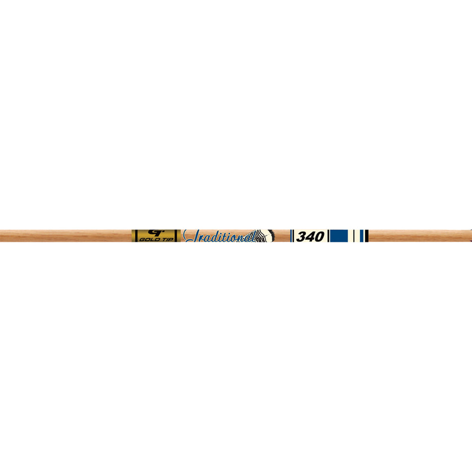 Gold Tip Traditional XT Arrow Shafts 500 Spine - 1 Dozen
