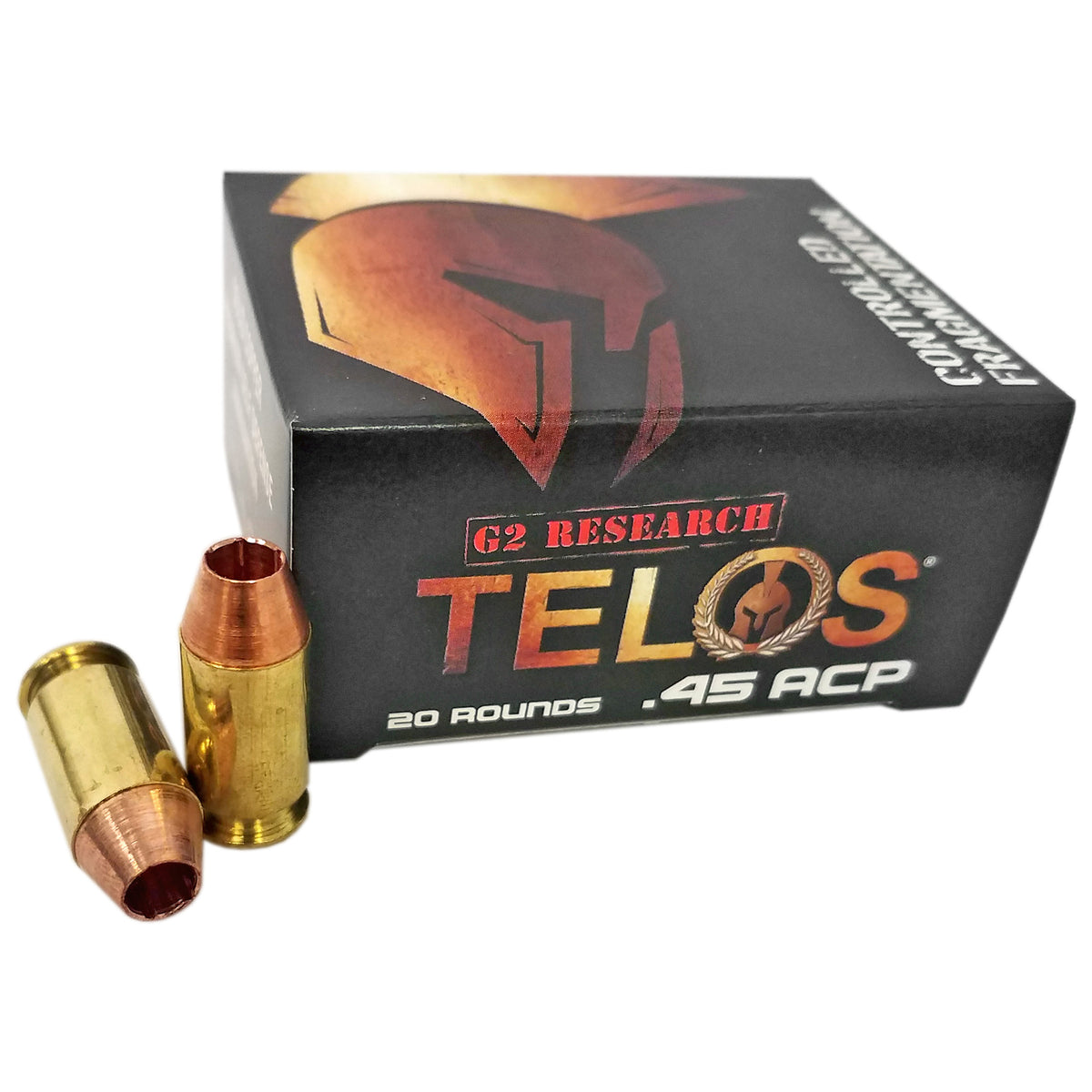G2 Research G00629 Telos Copper  160 Grain .45 ACP/Auto