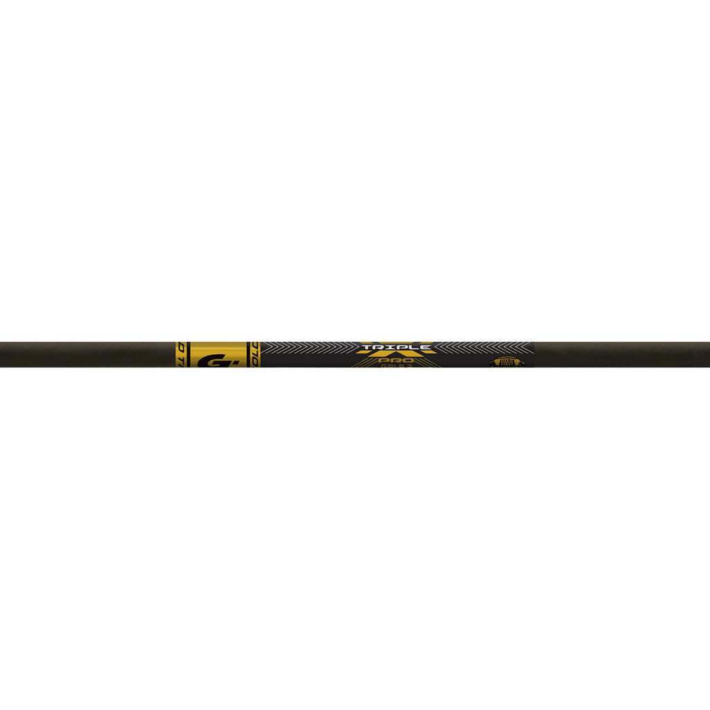 Gold Tip Triple X Pro Arrow Shafts - 1 Dozen