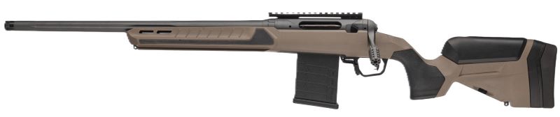 SAVAGE 110 CORE TACTICAL 300WM LH 24" PLATINUM/TAN ACCUFIT V2
