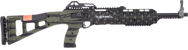 HI-POINT CARBINE 45ACP 17.5" TB 9RD GRAND UNION FLAG OD GRN