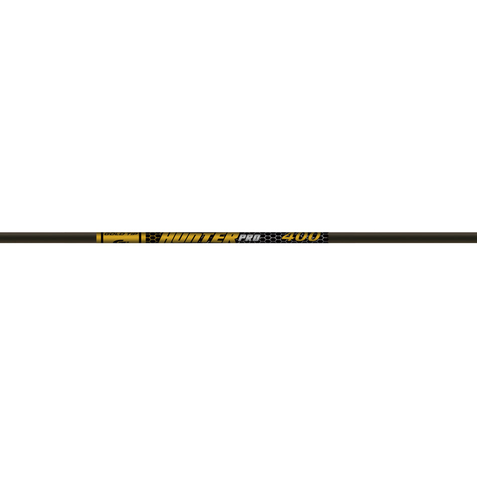Gold Tip Hunter Pro Carbon Arrow Shafts 400 Spine - 1 Dozen