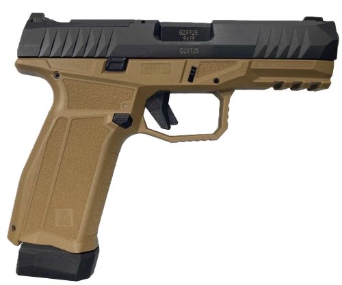 AREX DELTA GEN 2 X OR 9MM 1-17 1-17+2 MAG 4" BLK SLIDE/FDE FR