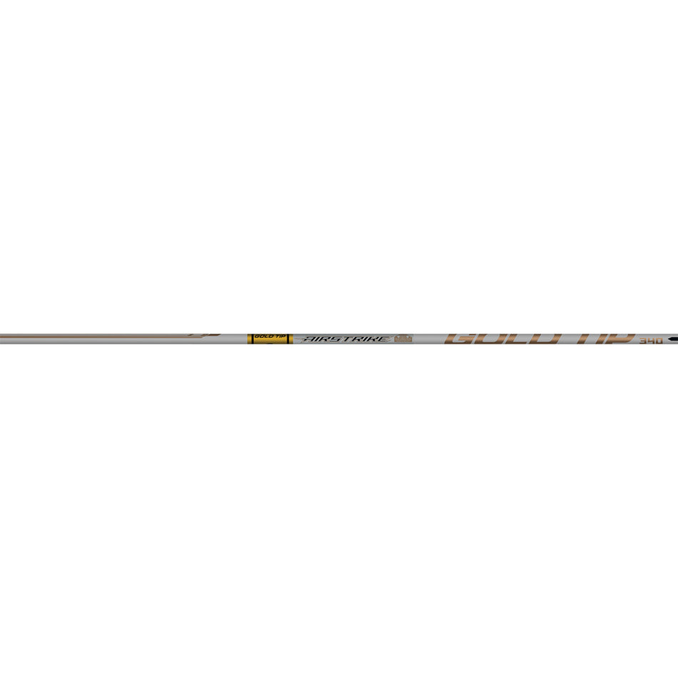 Gold Tip AirStrike Carbon Arrow Shafts 340 Spine - 1 Dozen