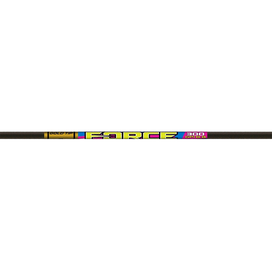 Gold Tip Force FOC Carbon Arrow Shafts 400 Spine - 1 Dozen