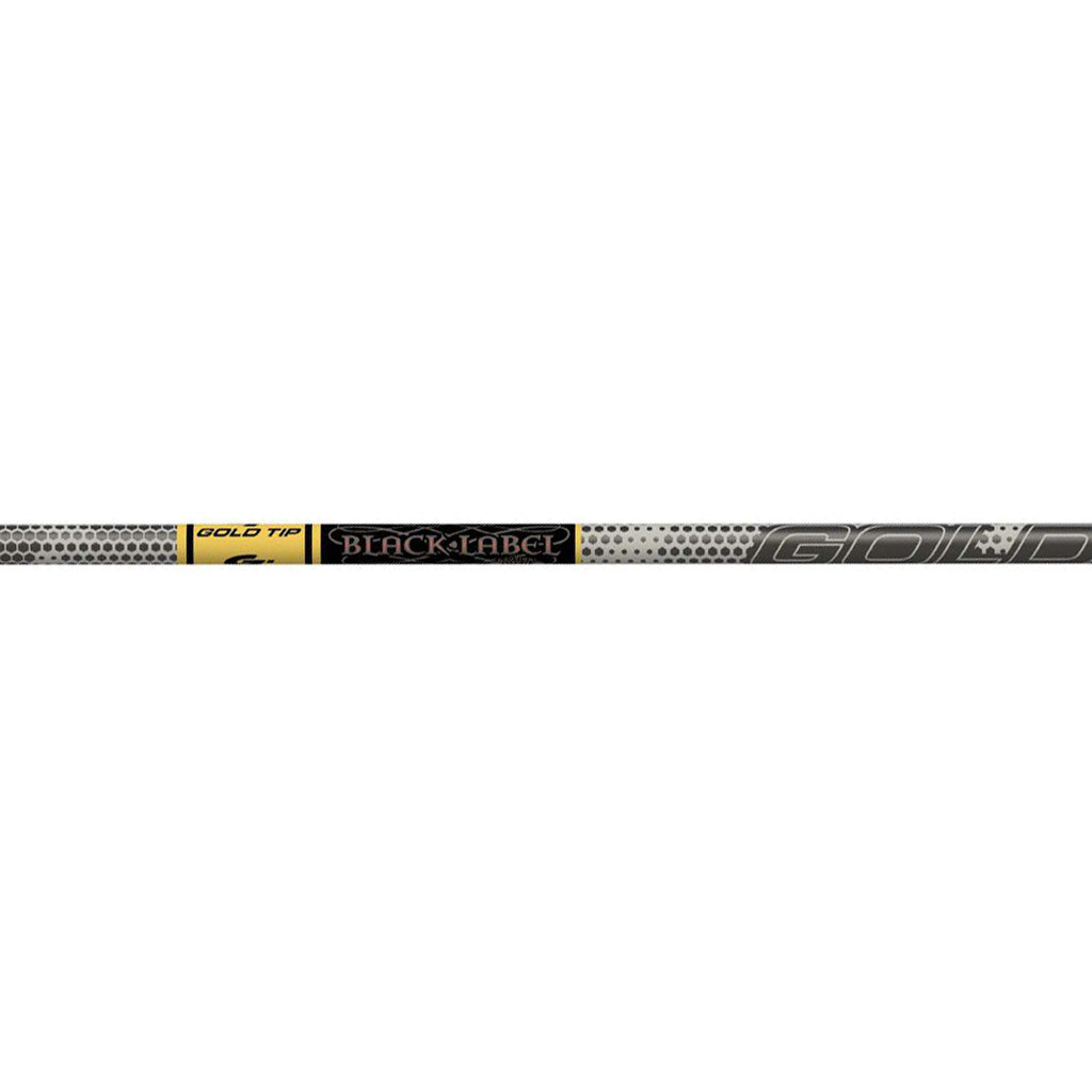 Gold Tip Black Label Carbon Arrow Shafts 340 Spine - 1 Dozen