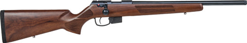 ANSCHUTZ 1761 D HB 22LR 18" TB BLUED/WALNUT CLASSIC