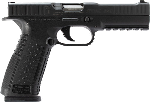 APF STRIKE ONE 9MM 5" BBL 3-DOT SIGHT 2 17RD MAGS BLACK