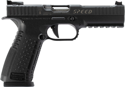 APF STRIKE ONE SPEED 9MM 5"BBL ADJ. SIGHTS 17RD MAGS BLACK