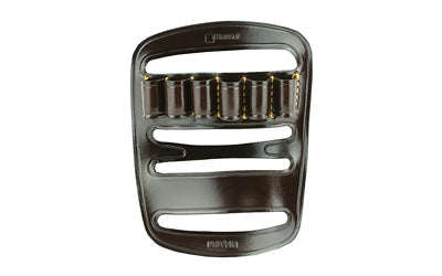 Galco Gunleather Kodiak Bandolier, 5-Round Capacity, Fits 41 Mag/44 Mag/45 ACP/454/460/480, Havana Leather KHB34H