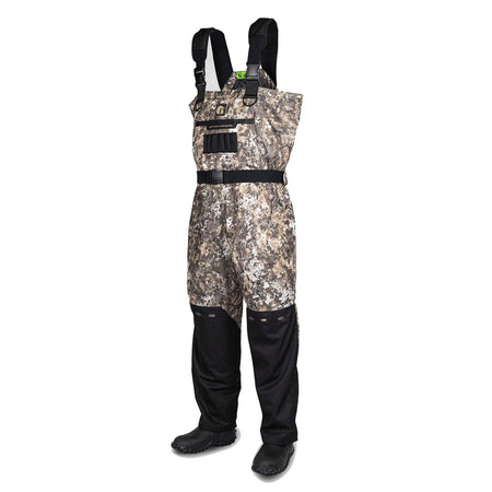 Gator Waders Shield Insulated Chest Waders Men's Seven Camo Regular Size 8