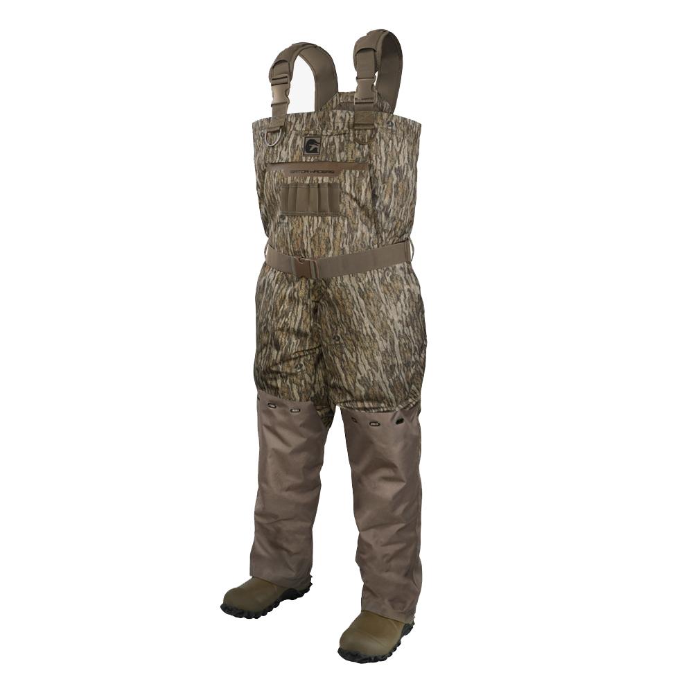 Gator Waders Shield Insulated Chest Waders Men's Mossy Oak Bottomland Regular Size 8