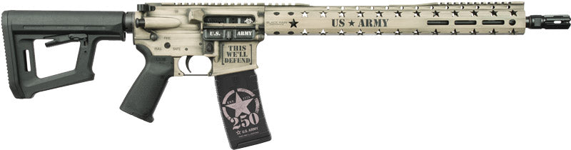 BLACK RAIN SPEC15 ARMY 250TH CUSTOM 5.56 LIGHT SAND BW 30RD