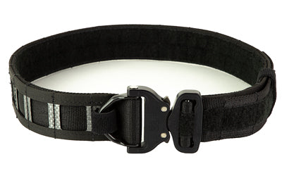 GBRS Group Assaulter Belt System V3, Black, Medium, 20 MOLLE Sections, 1.75" Cobra Buckle with D-Ring