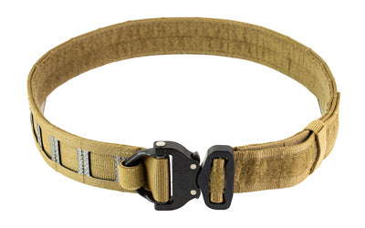 GBRS Group Assaulter Belt System V3, Coyote Brown, Large, 20 MOLLE Sections, 1.75" Cobra Buckle with D-Ring