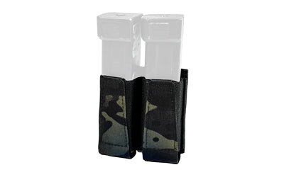 GBRS Group Double Pistol Magazine Pouch, MOLLE/Belt Compatible, MultiCam Black, GEAR-DPMP-BR-MCB
