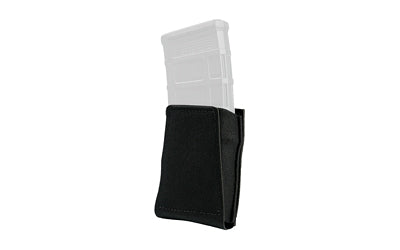 GBRS Group Single Rifle Magazine Pouch, Black, MOLLE/Belt Compatible, Fits 1 Rifle Mag