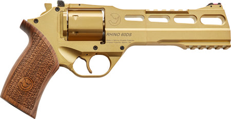 CHIAPPA RHINO 60SA 357MAG 6" ADJ. SIGHT GOLD/WALNUT