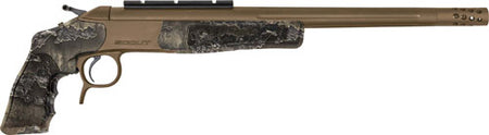 CVA SCOUT PISTOL 350 LEGEND 14" W/BRAKE BRONZE/RT EXCAPE<