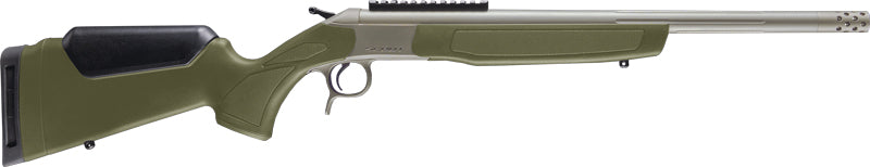 CVA SCOUT TD V3 350 LEGEND 20" STAINLESS/OD GREEN SYNTHETIC<<