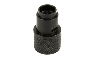 Gemtech Thread Adapter for Walther P22, 1/2x28, with Thread Protector, Black Finish 12206