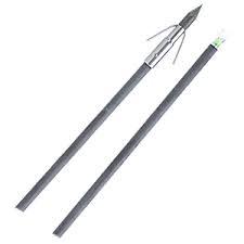 Muzzy Lighted Carbon Composite Bowfishing Arrow with Carp Point