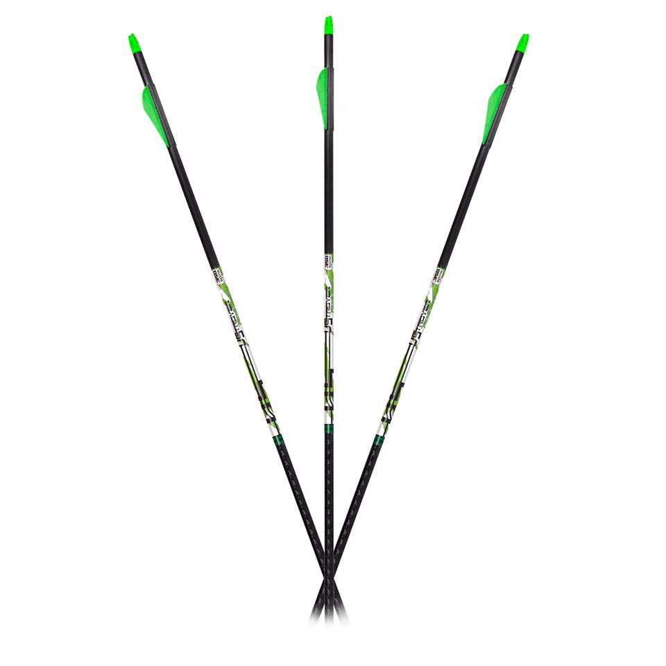 Carbon Express D-Stroyer PileDriver Arrows 400 Spine 6-Pack Fletched