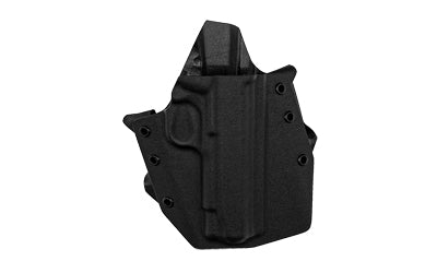 GunfightersINC Ronin OWB Holster, Fits 1911 4.25" Commander (No Rail), Kydex, Black, Right Hand RO-1911CNR-0101121