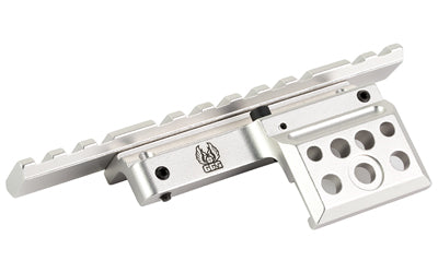 GG&G Ruger Mini-14 Series 182 Picatinny Rail Scope Mount, Silver Finish GGG-1519BD