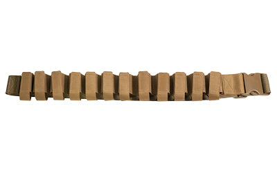 Grey Ghost Gear 40MM Belt Ammo Pouch, Holds 12 Rounds, Laminate Construction, Coyote Brown 1087-14