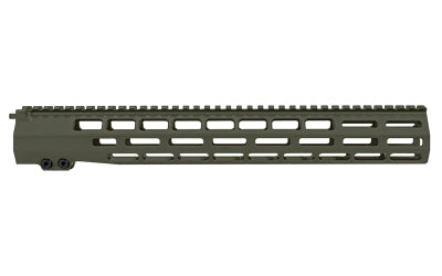 Grey Ghost Precision AR-10 M-LOK Handguard 15 Inch, Olive Drab Green Anodized GGP30815HGOD