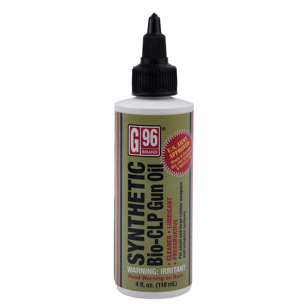 G96 Synthetic Bio-CLP Gun Oil 4 oz Bottle - Biodegradable Formula