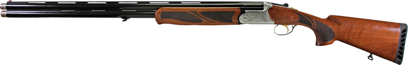 IVER JOHNSON 600 O/U 12GA 3" 30"VR SILVER WALNUT EJECTORS