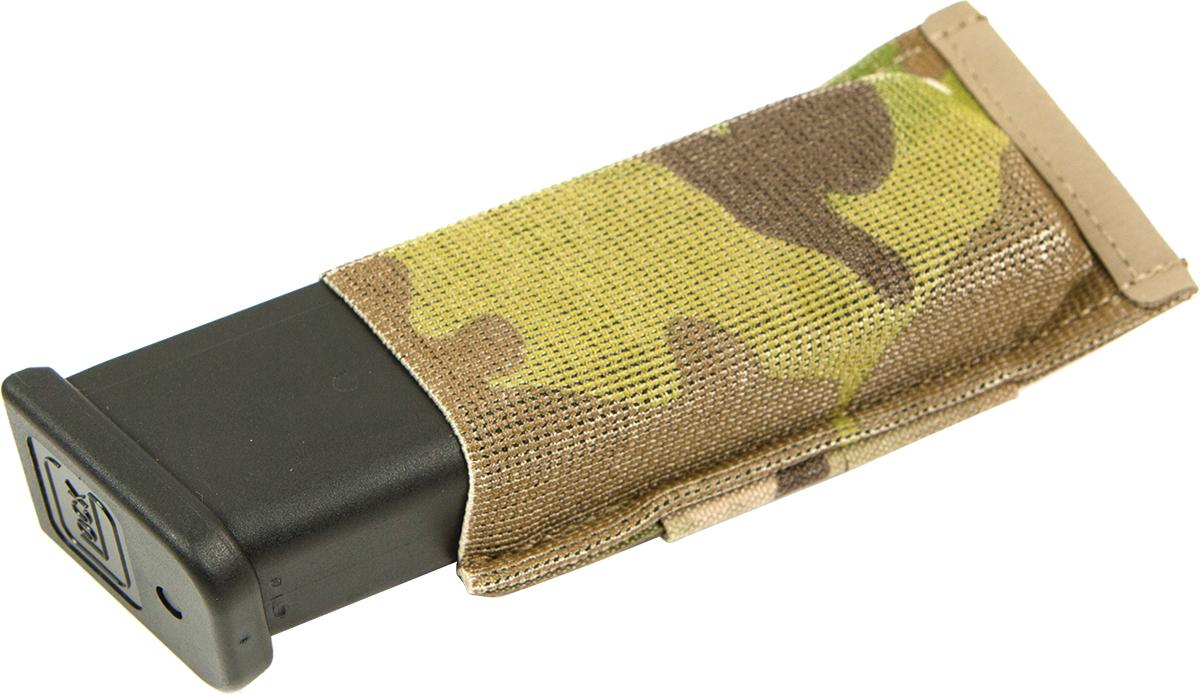 Helium Whisper Ten Speed Single Pistol Pouch in MultiCam