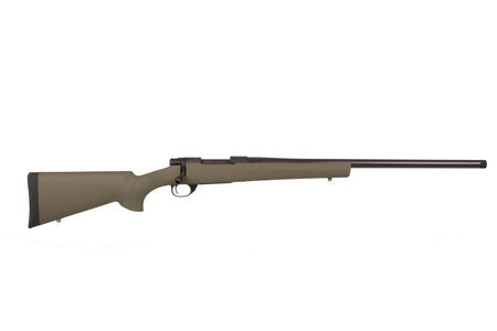 Howa HGR72503 1500 Hogue 6.5 Creedmoor 4+1 24" Blued Heavy Barrel, Blued Steel Receiver, Green Hogue OverMolded Synthetic Stock