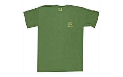 GLOCK OEM Perfection Short Sleeve T-Shirt, XLarge, Green Cotton Mix AA75152