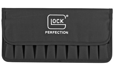 GLOCK OEM Nylon Magazine Pouch, Holds 10 Glock Magazines, Glock Logo on Flap, Black AP60221
