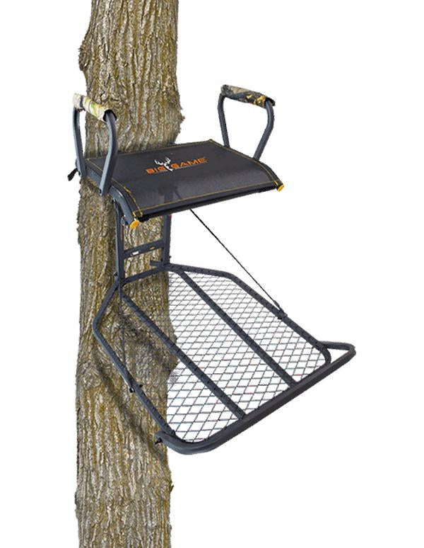 Big Game Captain XC Hang-On Treestand 300 lb Capacity 20 lb