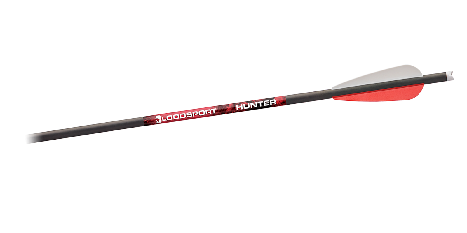 Bloodsport Hunter Crossbow Bolts 22-Inch 300 Spine Carbon Arrows 6-Pack