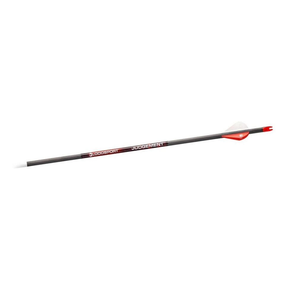 Bloodsport Judgement Carbon Arrow 500 Spine 6-Pack