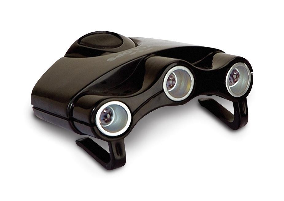 Cyclops Orion Hat Clip 3-LED Hands-Free Light