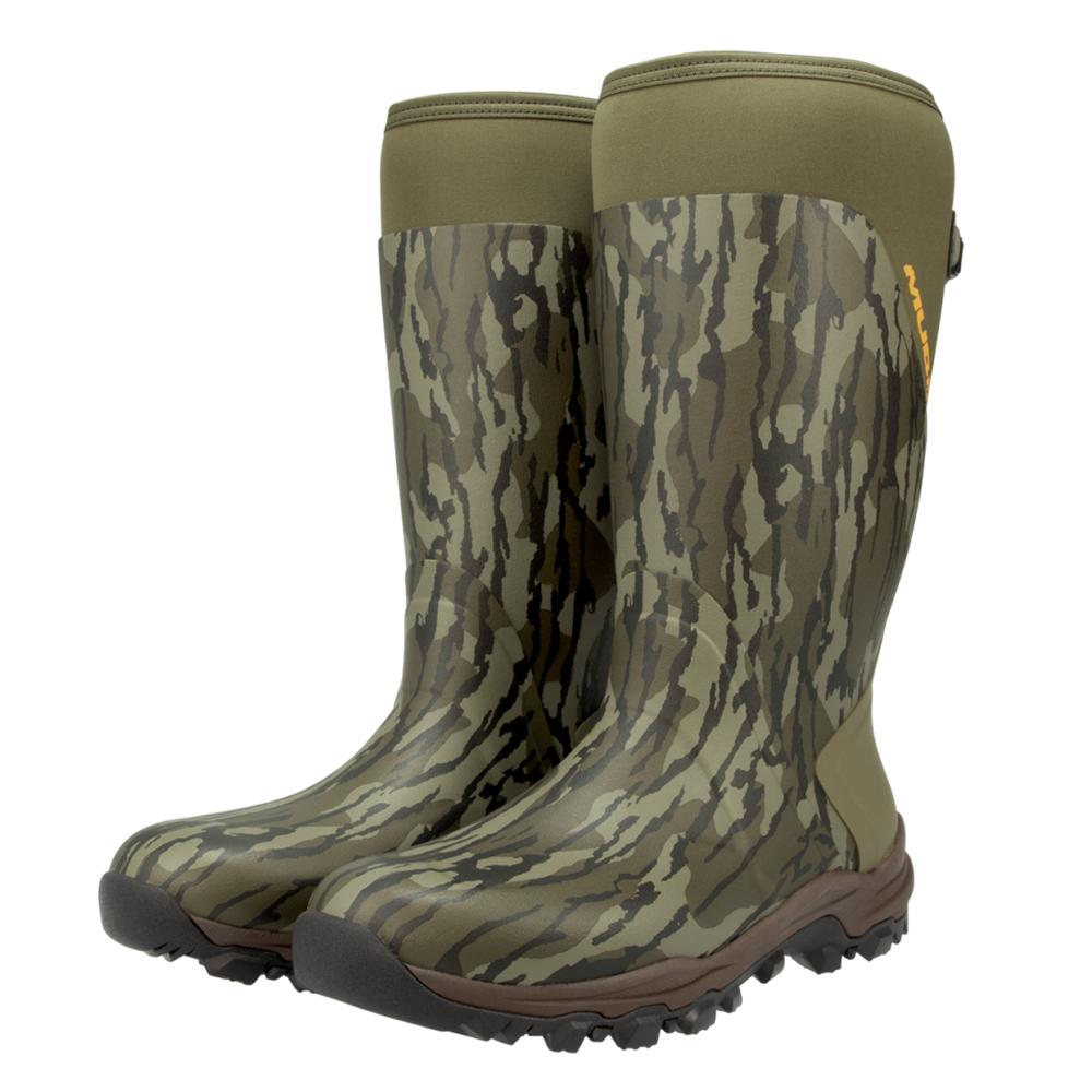 Muddy DV8 17-Inch Non-Insulated Boots Mossy Oak Bottomland Size 12D