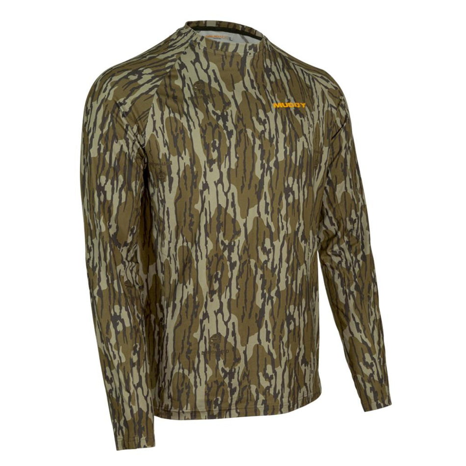 Muddy TRX Base Layer Crew Long Sleeve Shirt Mossy Oak Bottomland 3XL