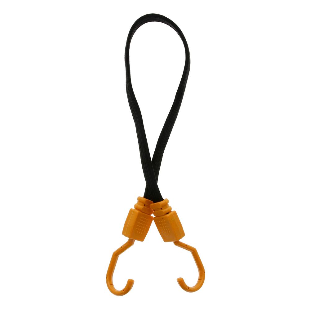 Muddy Flat Bungee Cord 24in J-Hook Ends 4-Pack