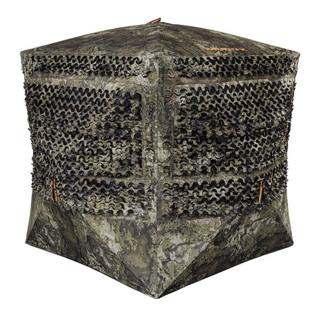 Muddy Carnage Die Cut Ground Blind Veil Canyon Grey 3-Person