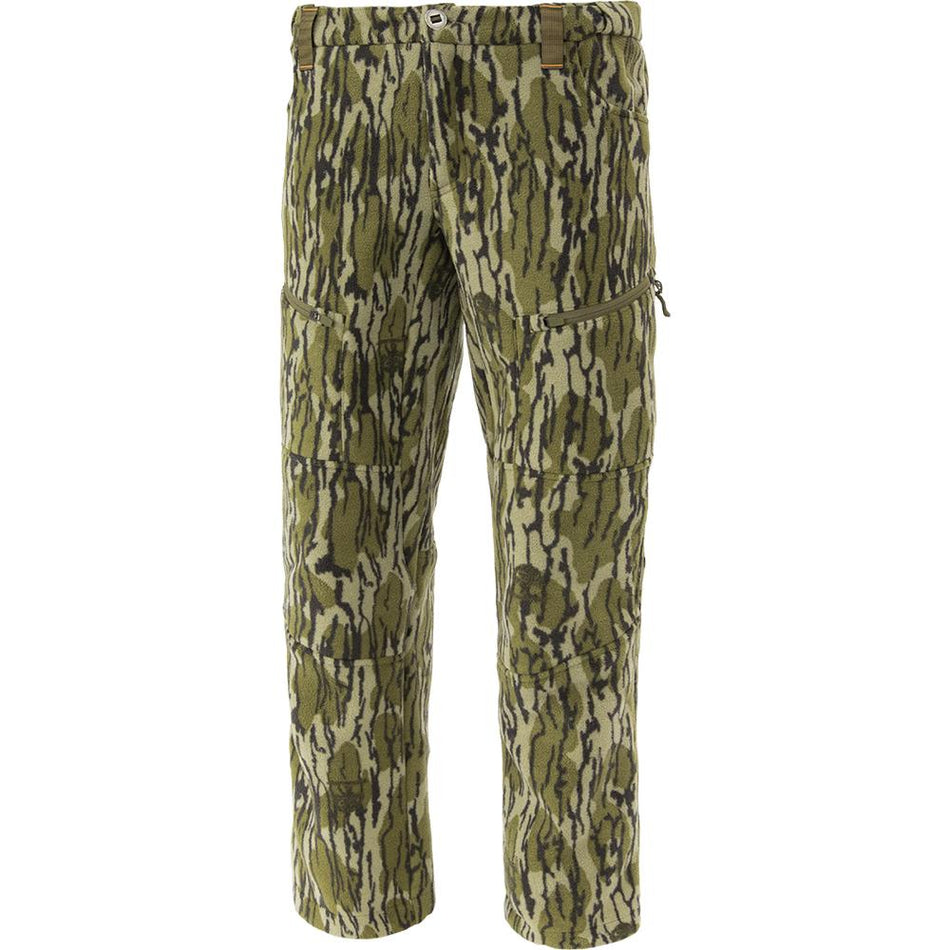 Muddy DV8 Morph Hunting Pants Mossy Oak Bottomland Size Large Waterproof Fleece
