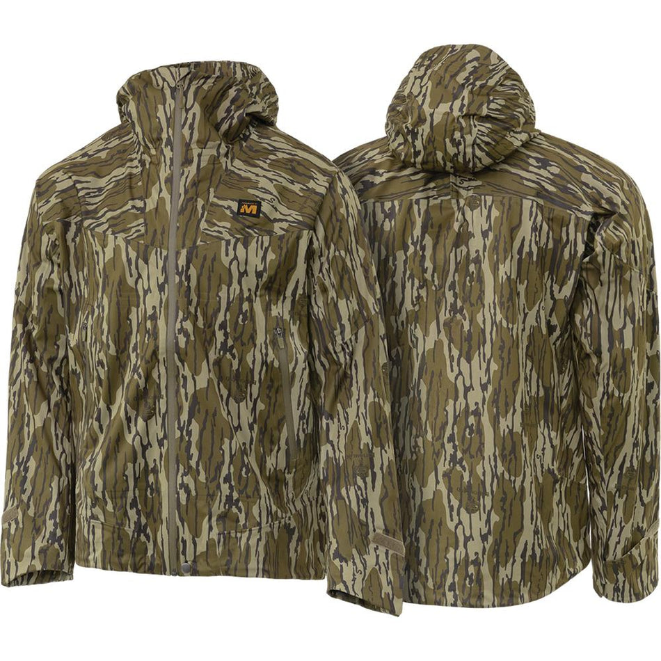 Muddy DV8 Cyclone 3L Waterproof Rain Jacket Mossy Oak Bottomland S