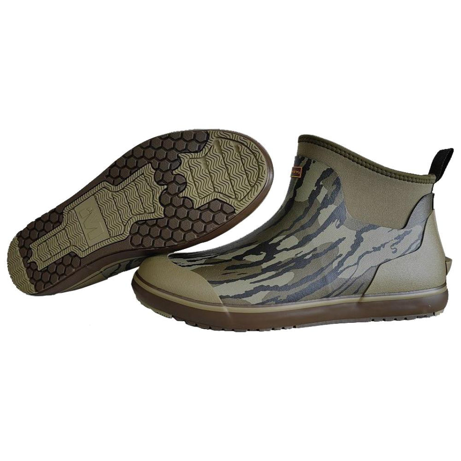 Muddy DV8 Waterproof Deck Boot Mossy Oak Bottomland Size 14D